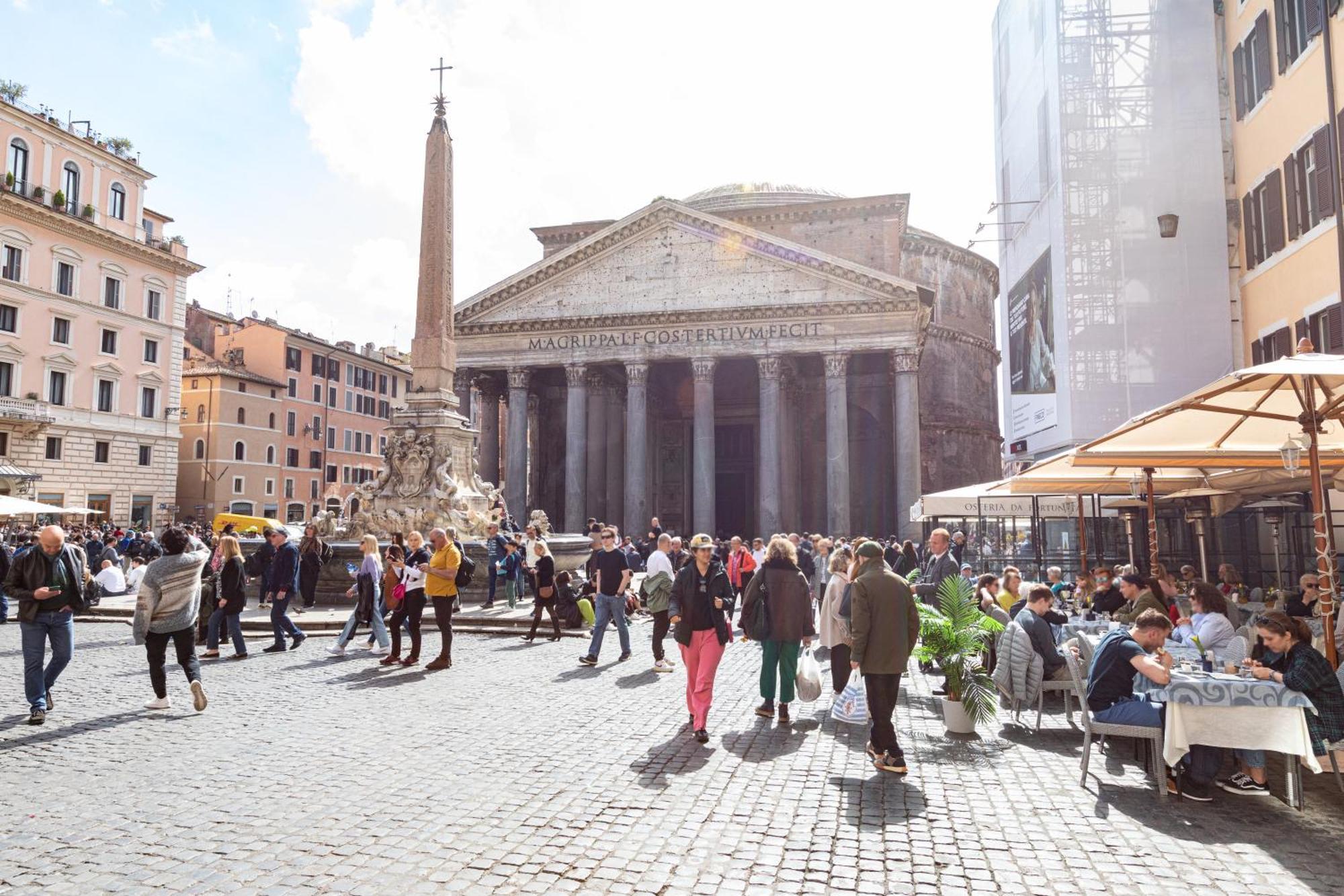 רומא Appartamento Con Terrazzino Al Pantheon מראה חיצוני תמונה