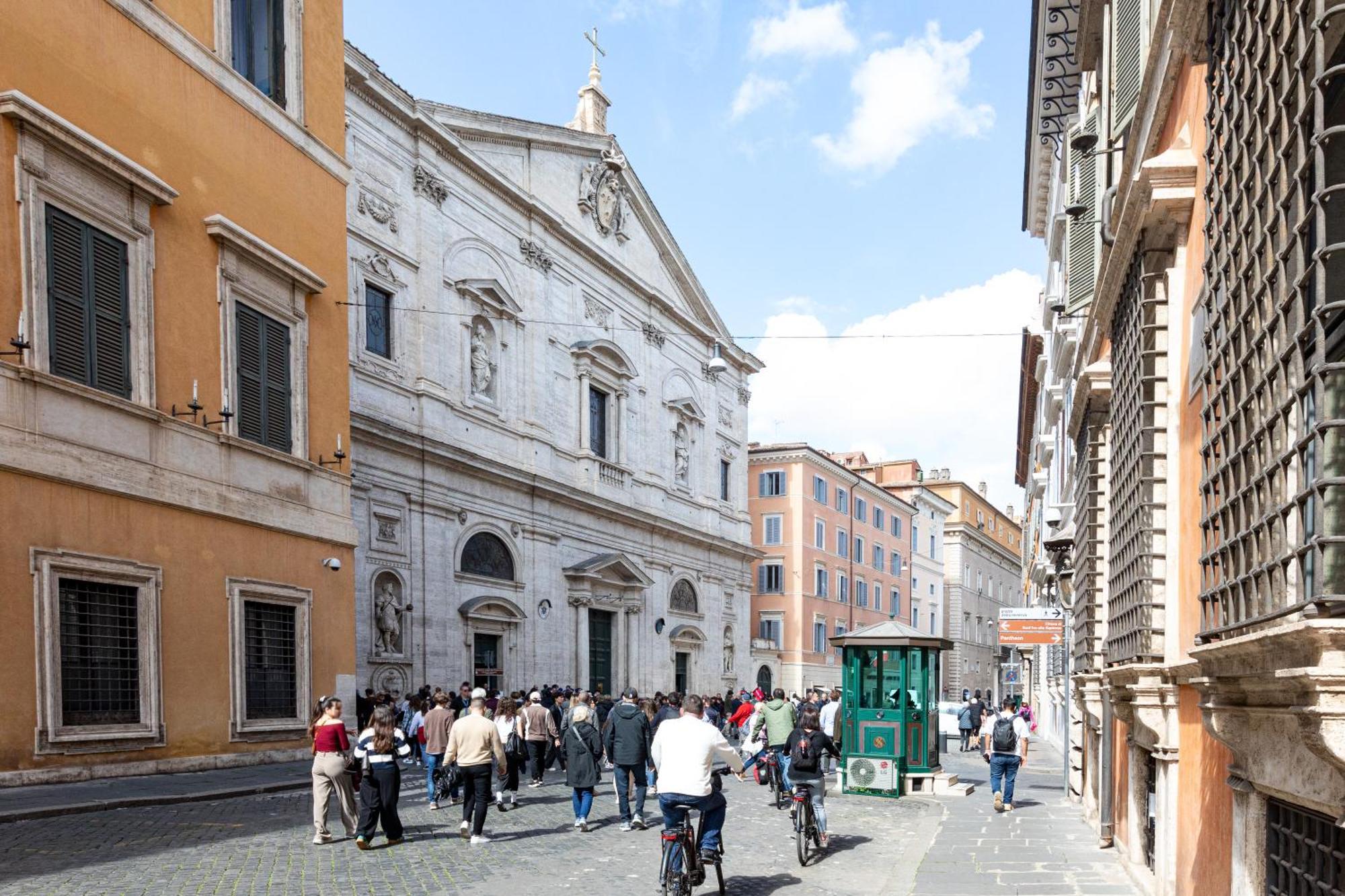 רומא Appartamento Con Terrazzino Al Pantheon מראה חיצוני תמונה