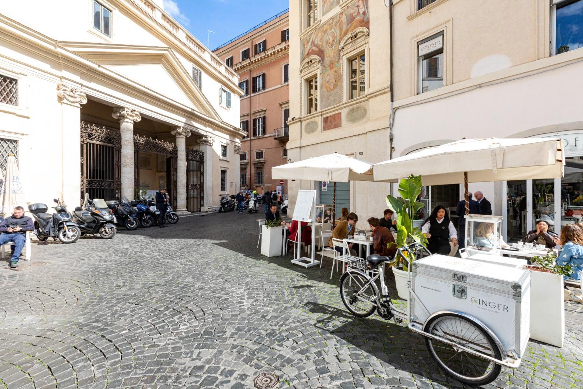 רומא Appartamento Con Terrazzino Al Pantheon מראה חיצוני תמונה